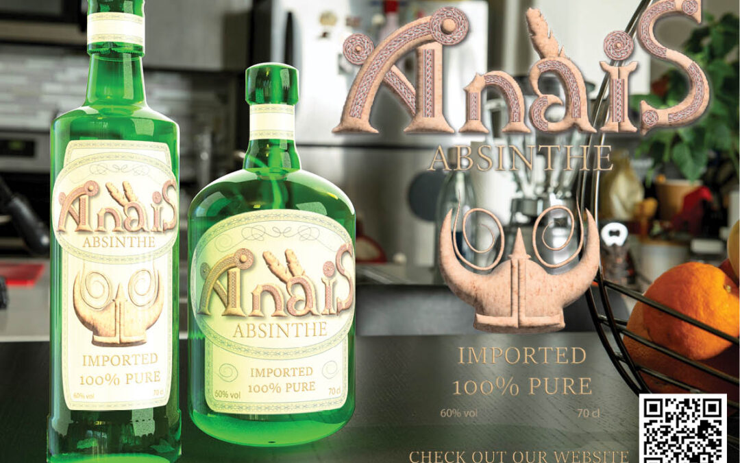 Anais Absinthe Bottle Branding