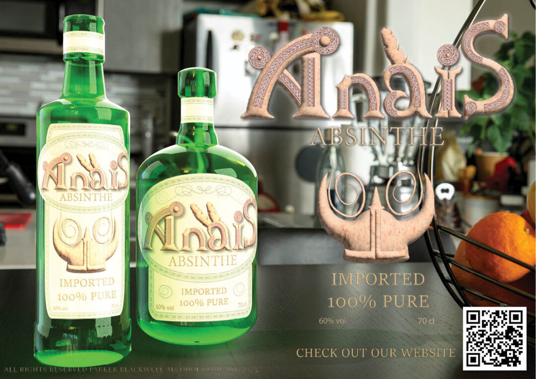 Anais Absinthe Bottle Branding