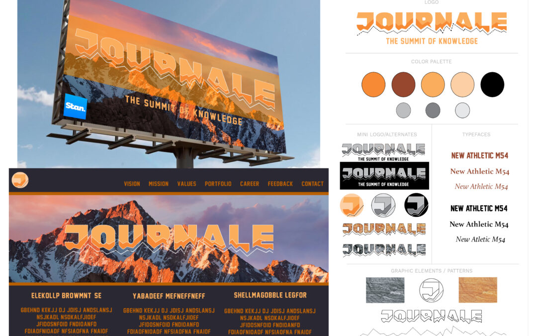 “JOURNALE” TV Show Branding