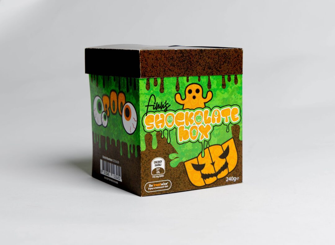 finn’s Shockolate Box Branding